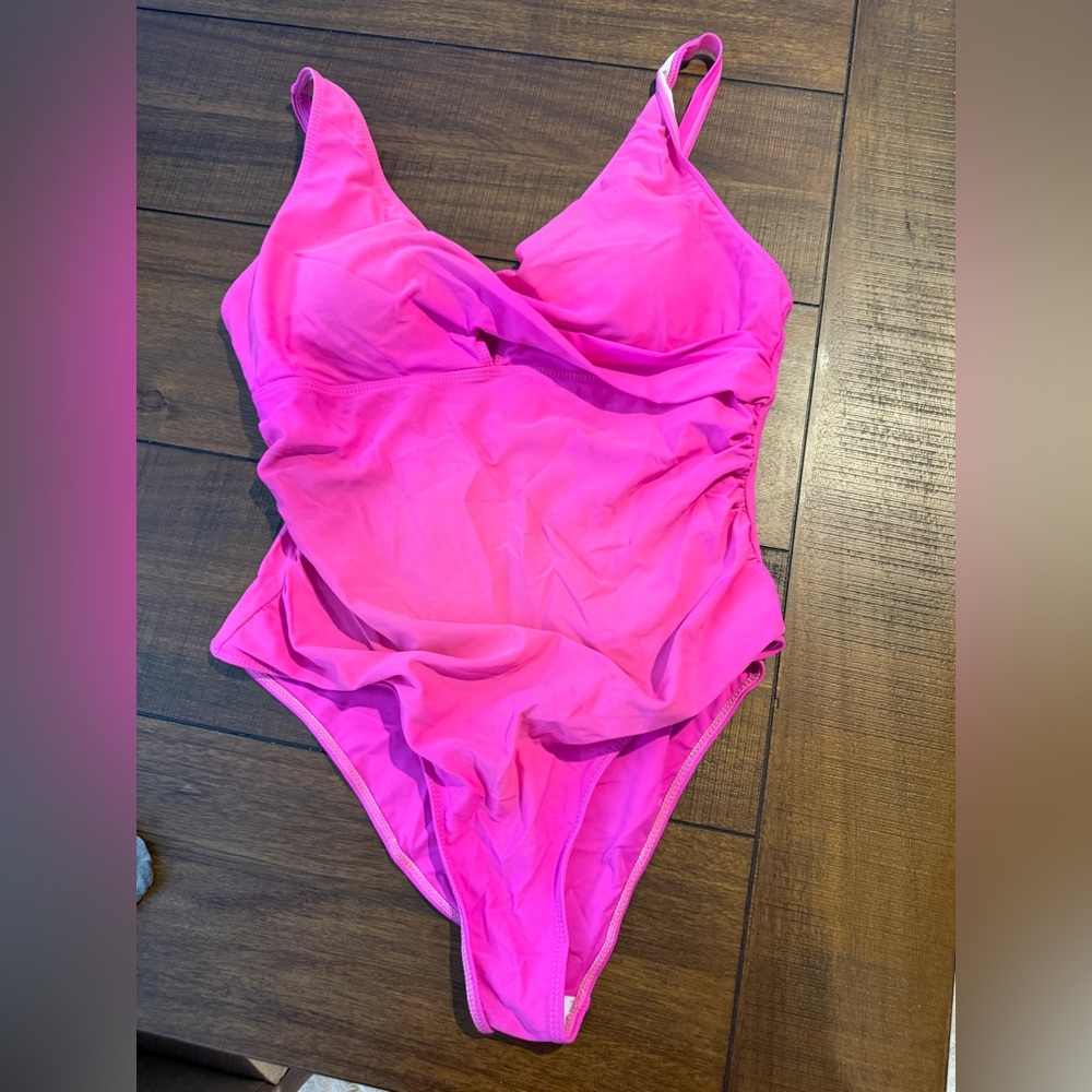 Vibrant Pink Swimsuit